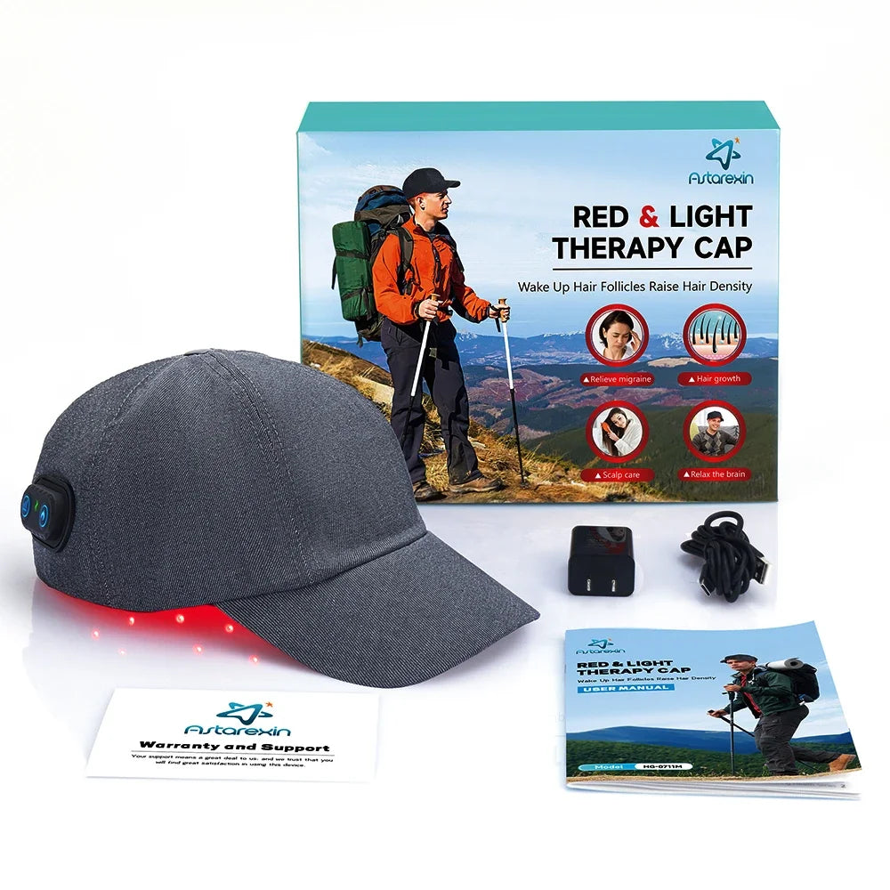 Red Light Therapy Hair Cap - 97 LEDs